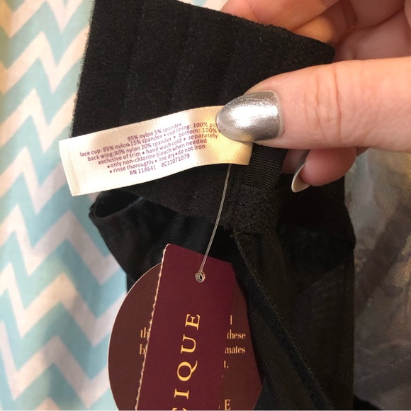 Lane Bryant Seriously Sexy black edgy underwire chemise size 18/20 NWT - Picture 7 of 10